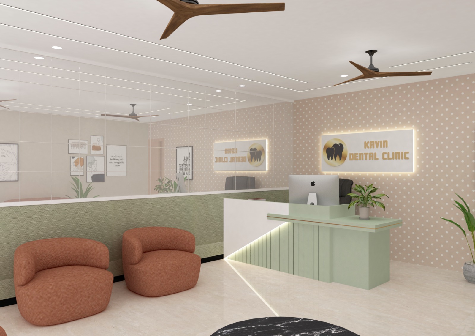 Dental Clinic Interior Design in Coimbatore 